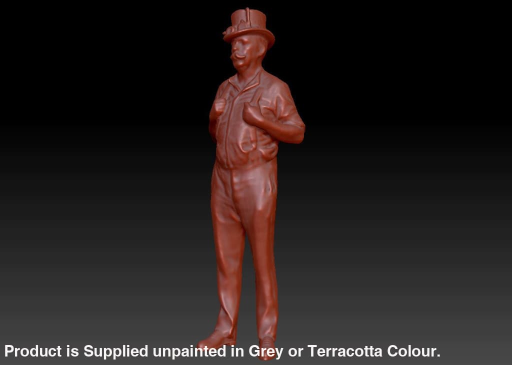 Dsp198 Male In Top Hat Figure