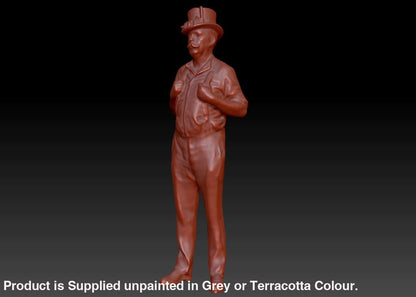 Dsp198 Male In Top Hat Figure