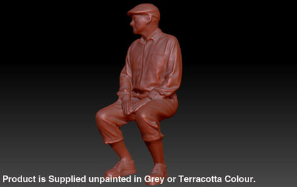 Dsp199 Male Sitting Figure