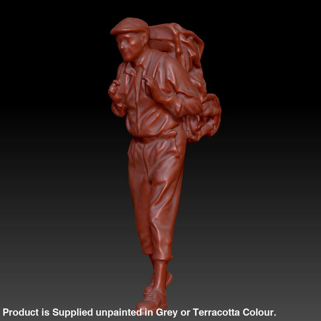 Dsp203 Older Male Hiker Figure