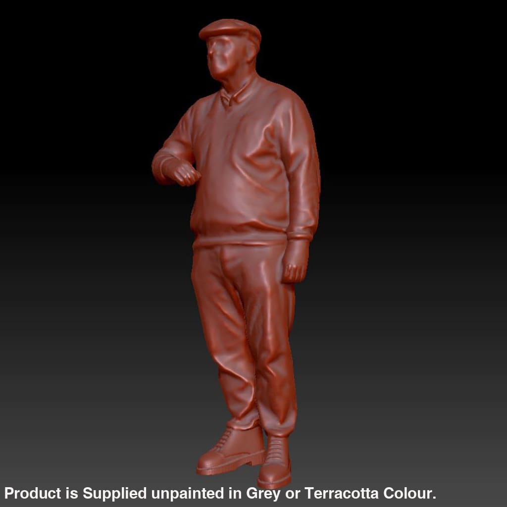 Dsp205 Older Male Farmer Figure