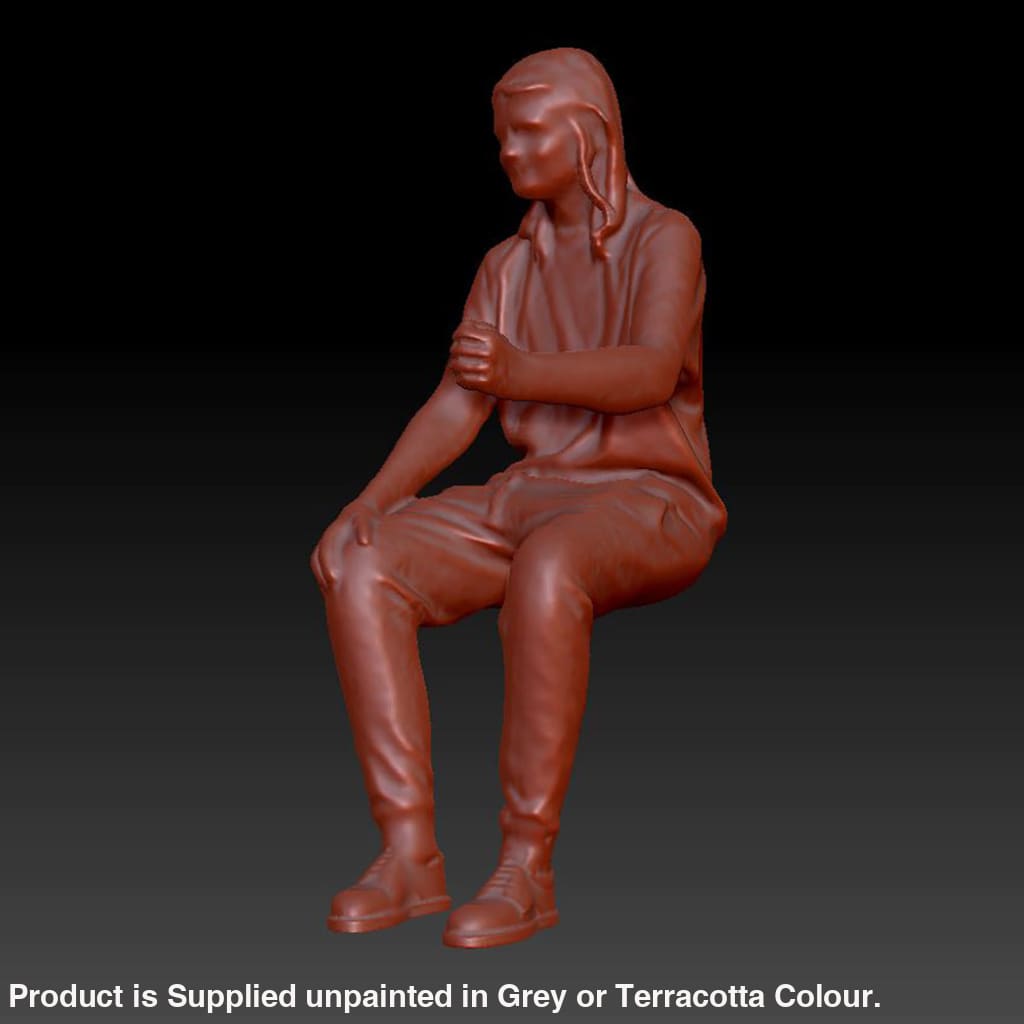 Dsp218 Male Sitting Figure