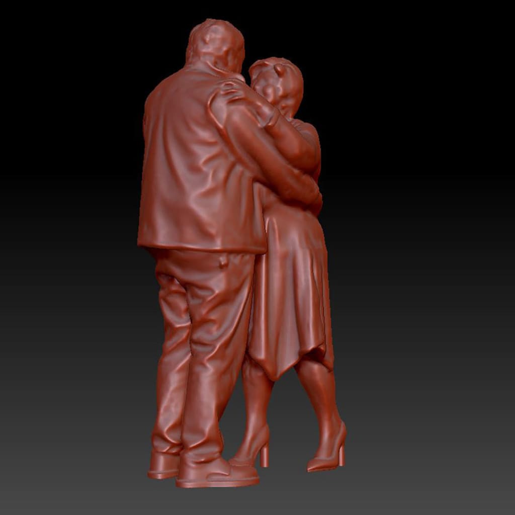 Dsp219 Couple Dancing Figure