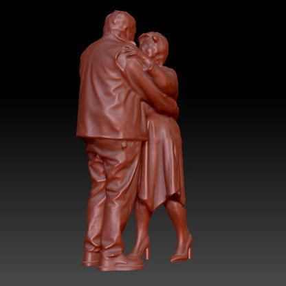 Dsp219 Couple Dancing Figure