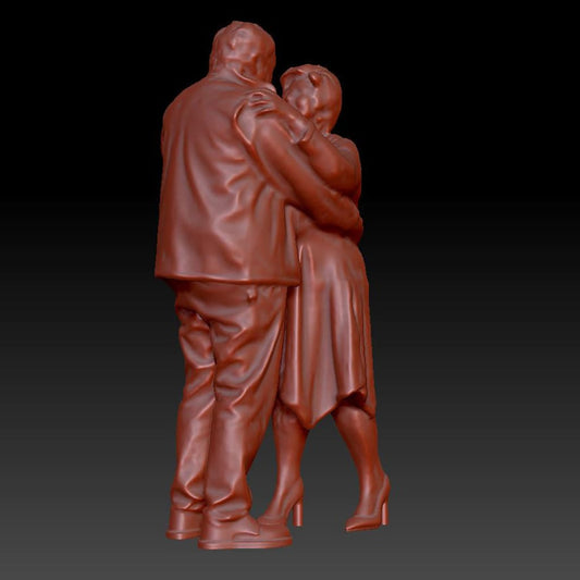 Dsp219 Couple Dancing Figure