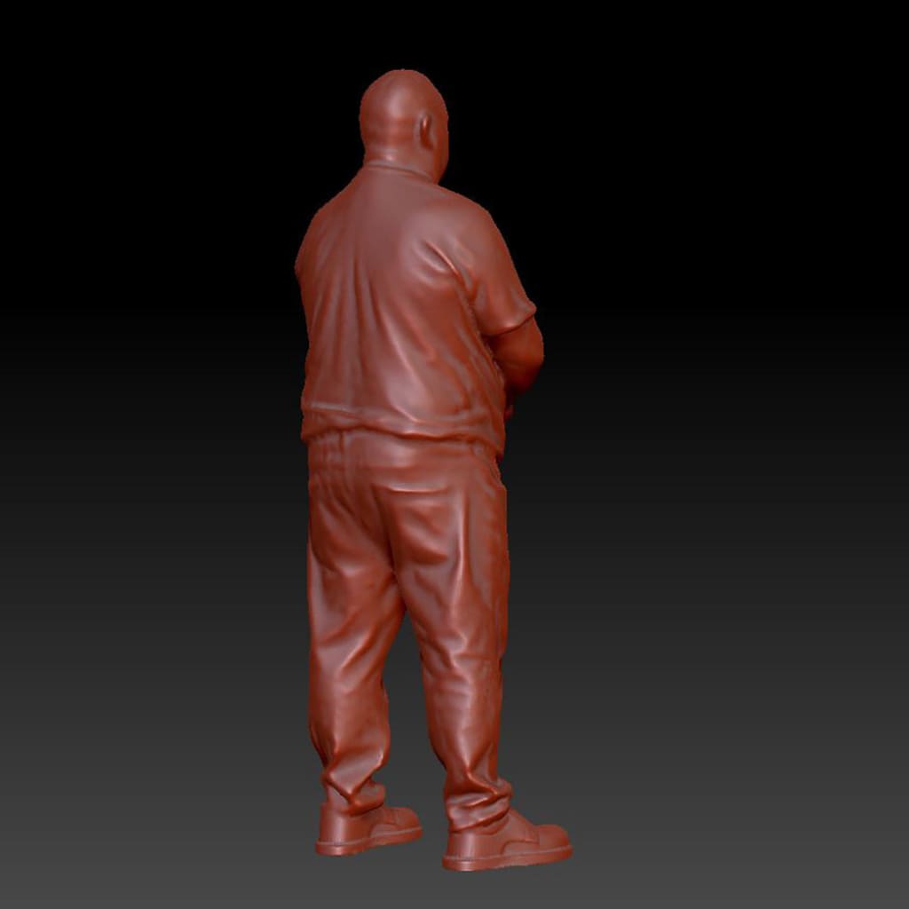 Dsp223 Male Standing Arms In Front Figure