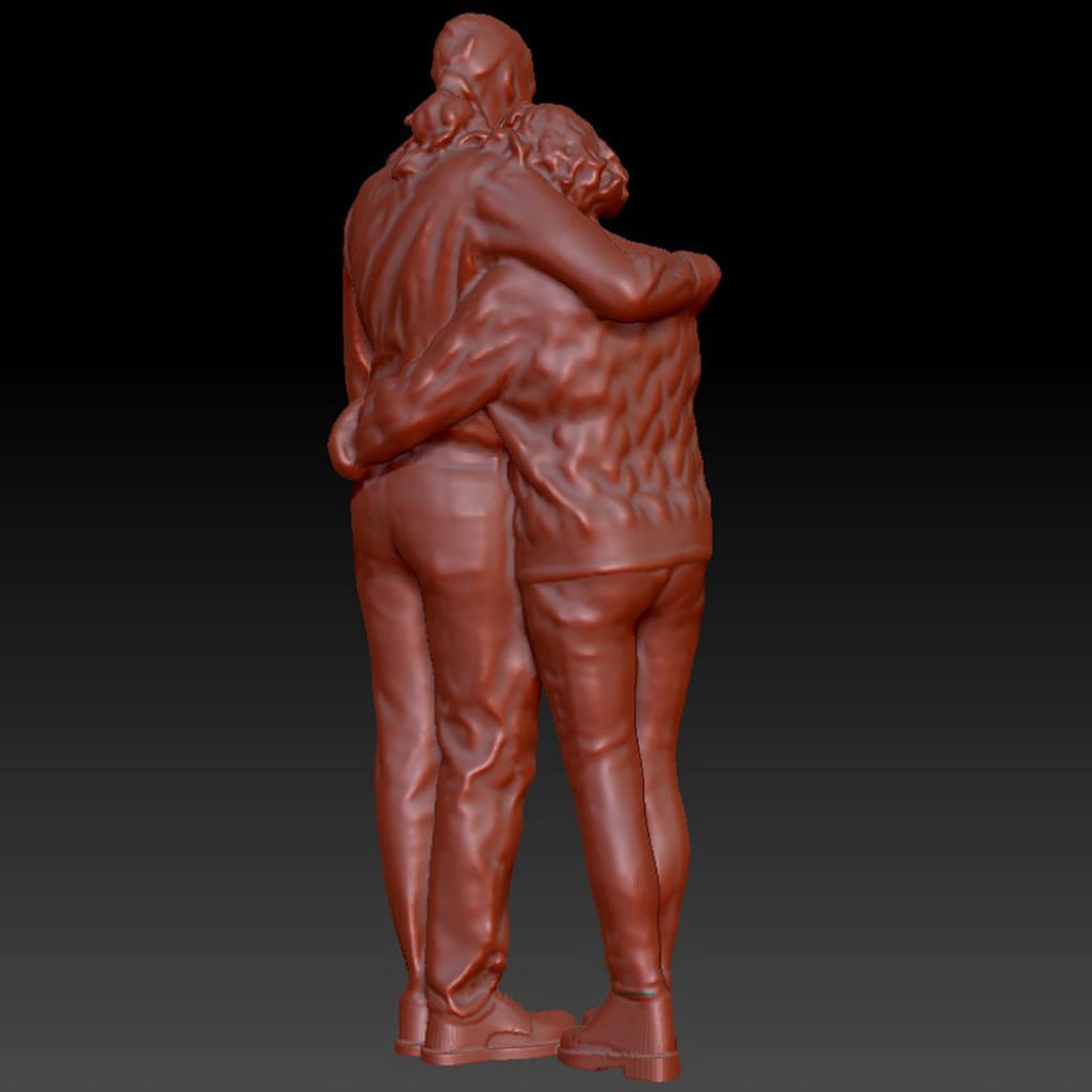 Dsp225 Couple Figure