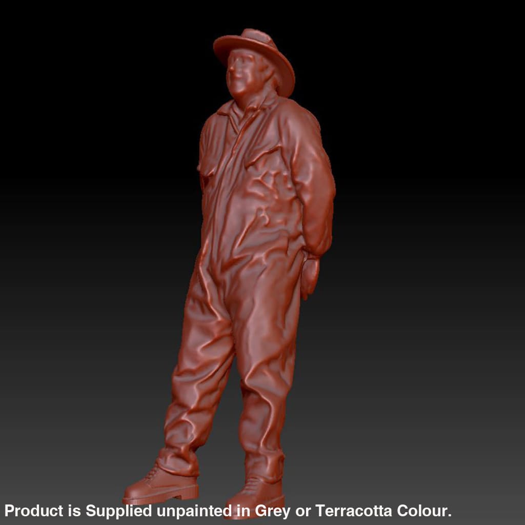 Dsp227 Farmer Leaning Figure