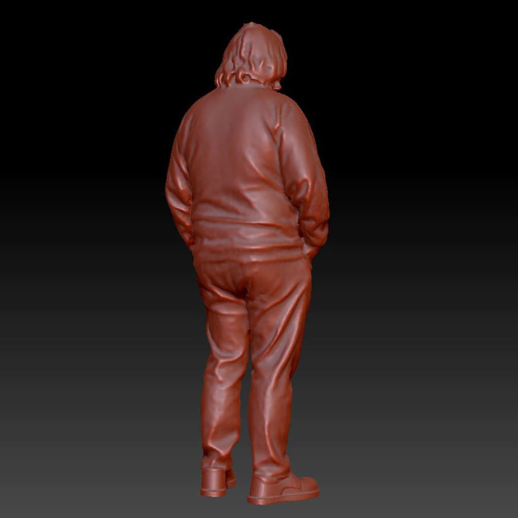 Dsp228 Male Hands In Pockets Figure