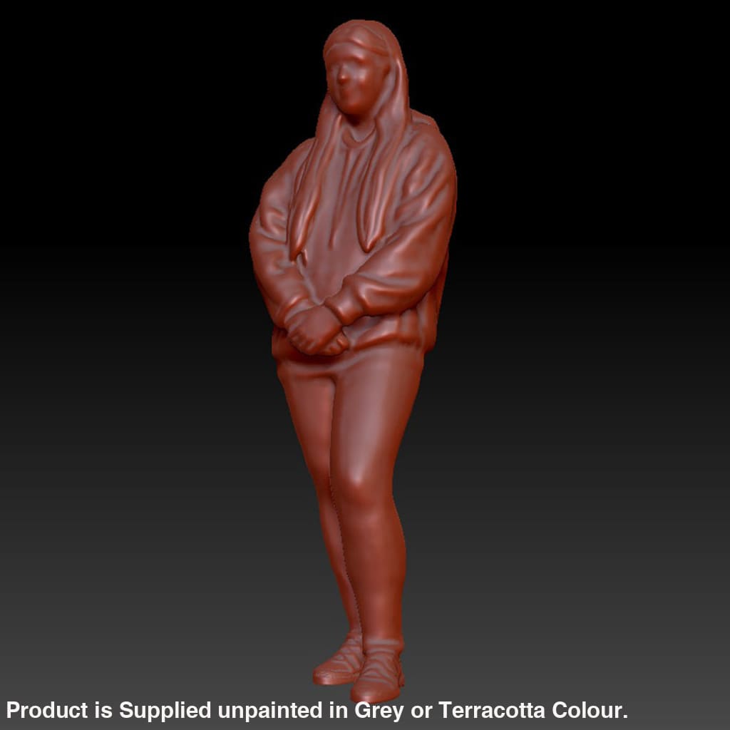 DSP238 Young Female Standing Figure