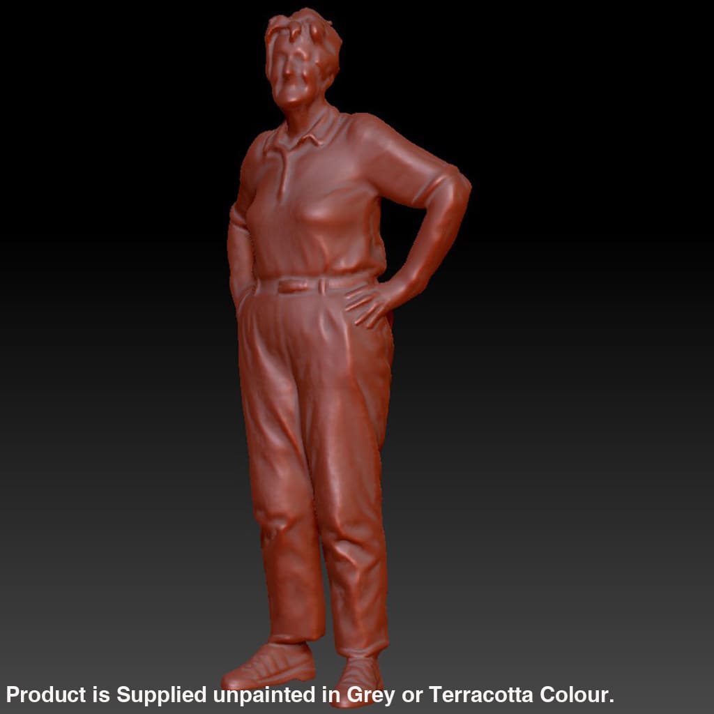 DSP244 Older Female Hands on Hips Figure