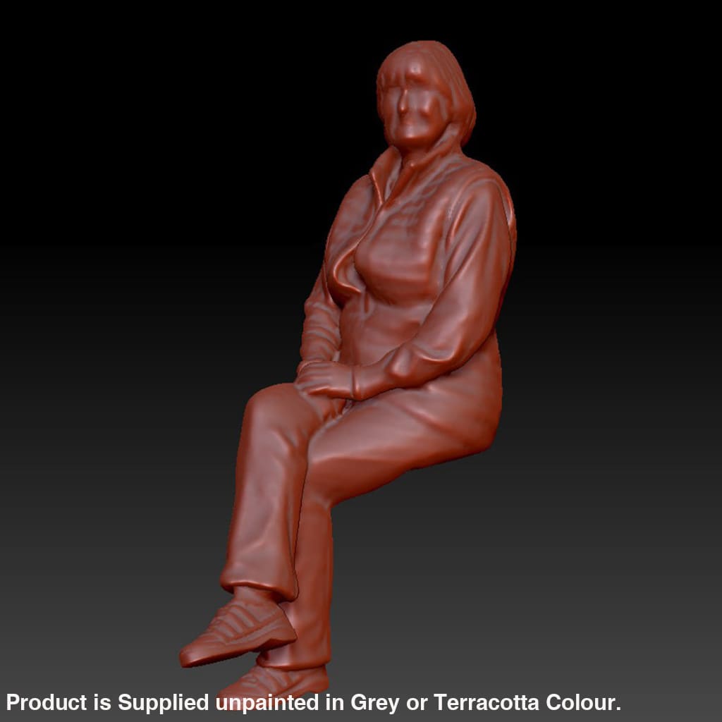 DSP245 Older Female sitting Figure