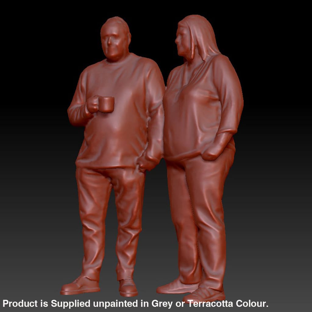 DSP254 Older Male and female couple Figure