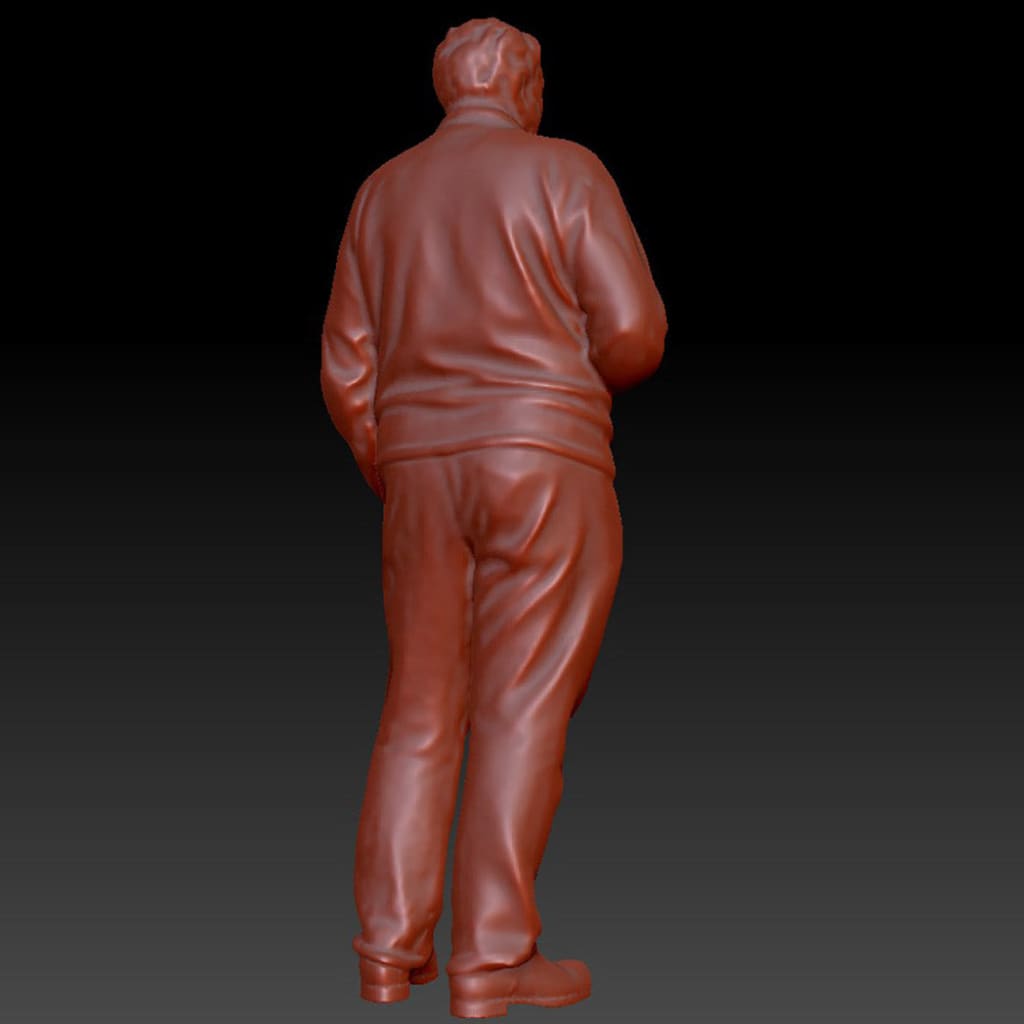 DSP268 Male with Mug of Tea Figure