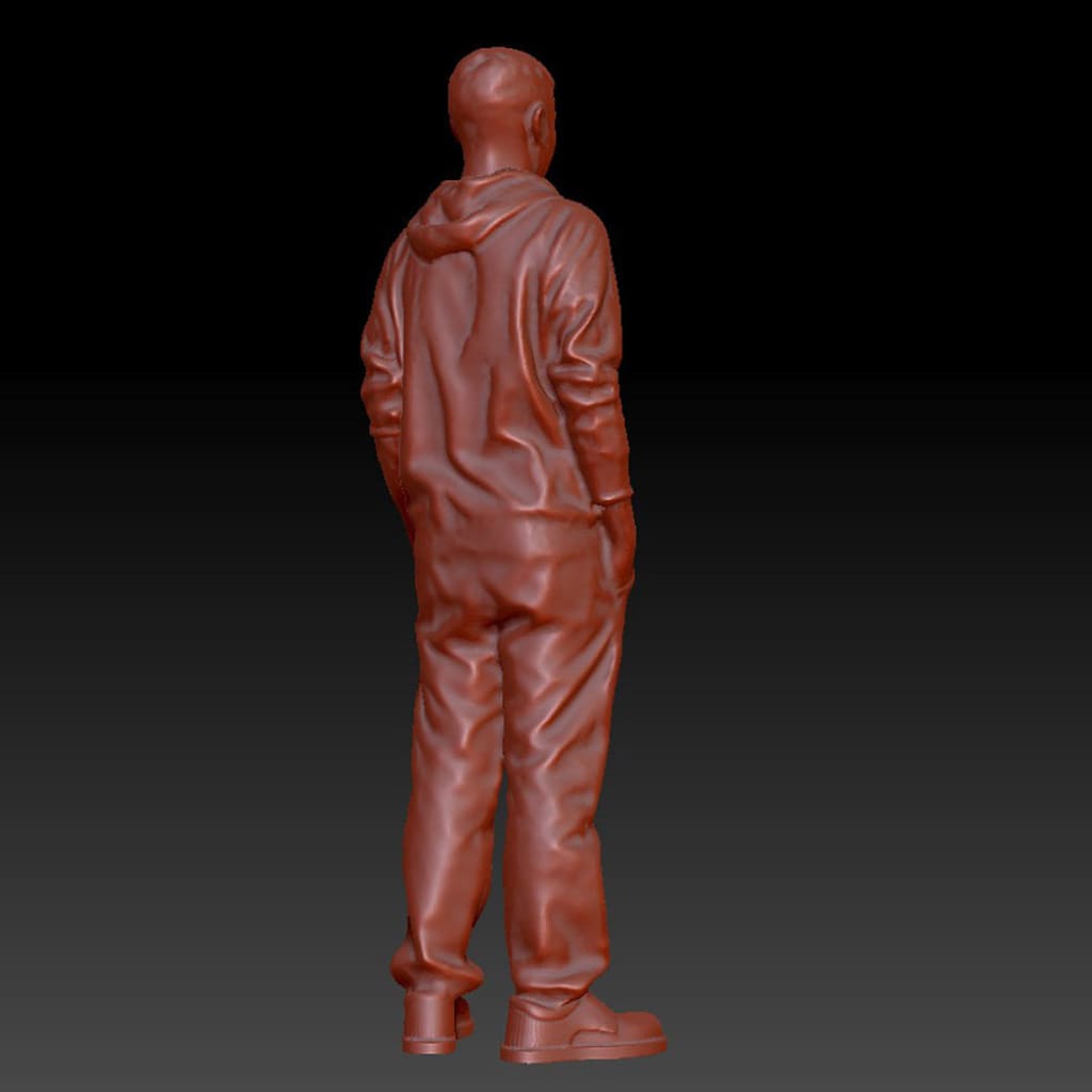 DSP269 Young Teen hands in Pockets Figure