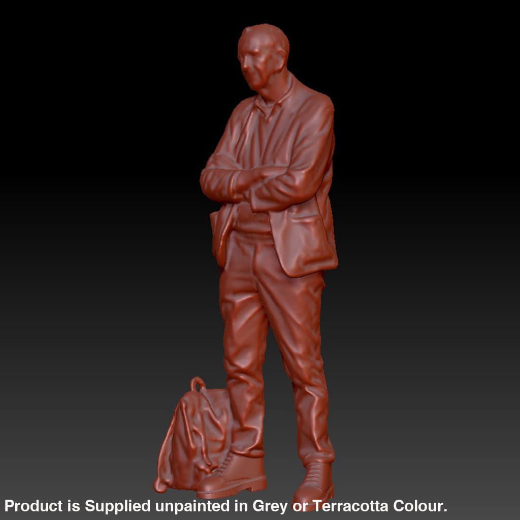 DSP279 Train Driver waiting to take over Train Figure