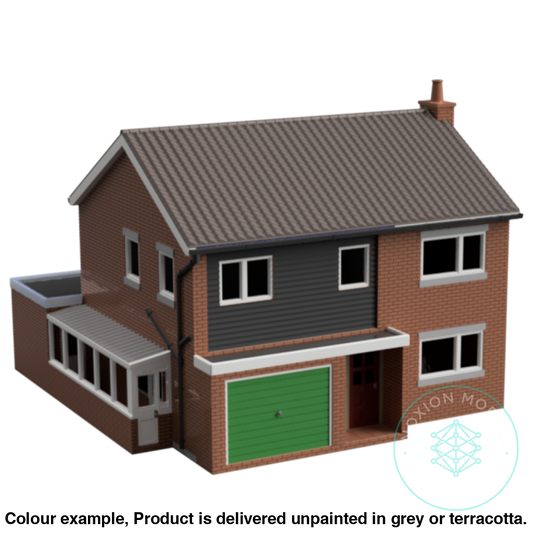 Fm001 – Detached House Oo/Ho Scale Oo Building