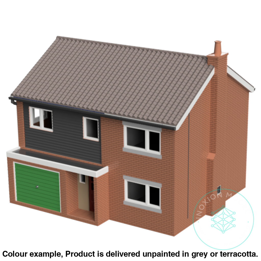Fm001 – Detached House Oo/Ho Scale Oo Building
