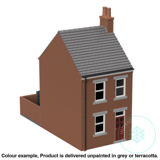 Fm004B – Terrace House Oo/Ho Scale Oo Building