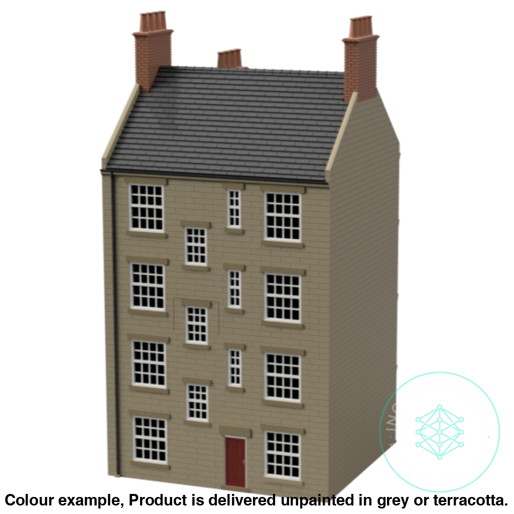 Fm005 – Tenement Building Ho/Oo Scale Oo