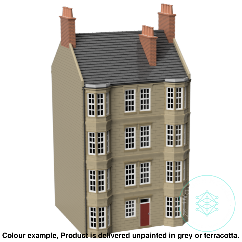 Fm005 – Tenement Building Ho/Oo Scale Oo
