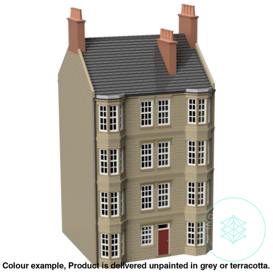 Fm005 – Tenement Building Ho/Oo Scale Oo