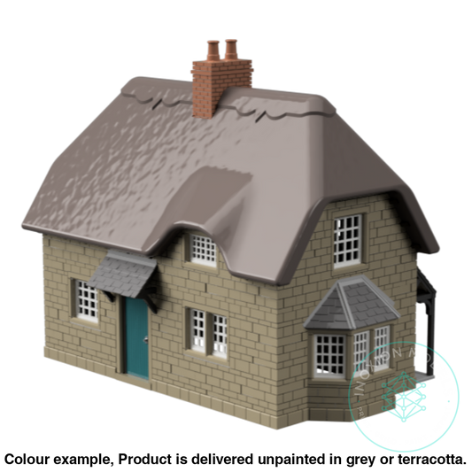 Fm009A – Thatched Cottage Oo/Ho Scale Oo Building