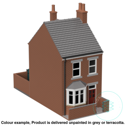 Fm010B – Terrace House Oo/Ho Scale Oo Building