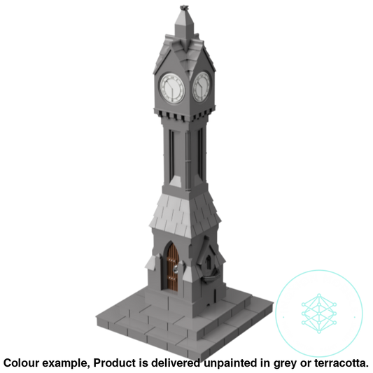 Fm303 – English Town Clock Oo/Ho Scale Oo Building