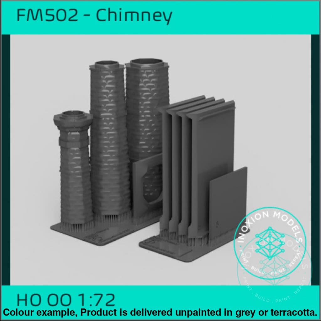 Fm502 – Chimney Oo/Ho Scale Oo Building