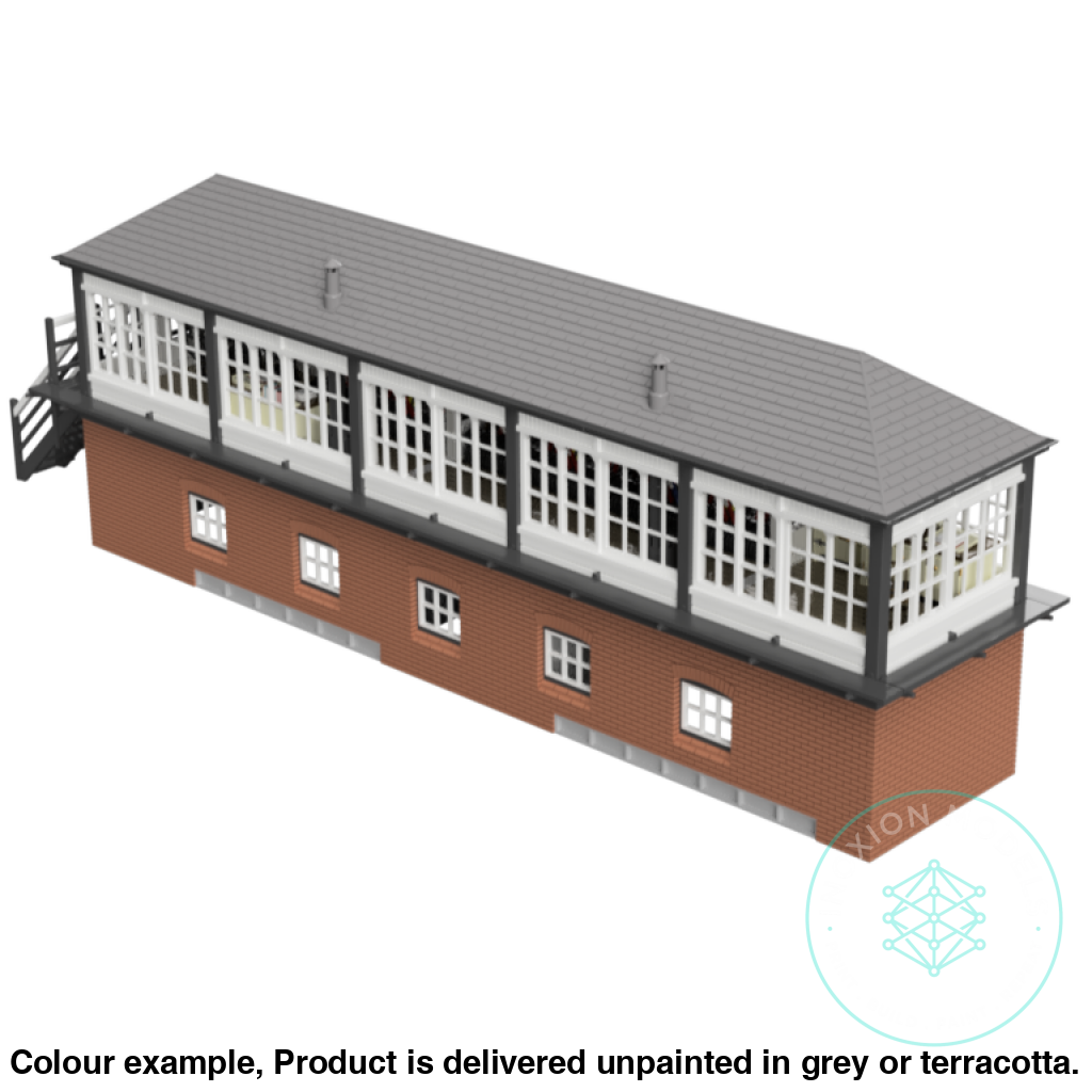Fm809A – Lms Signal Box Oo/Ho Scale Oo Building