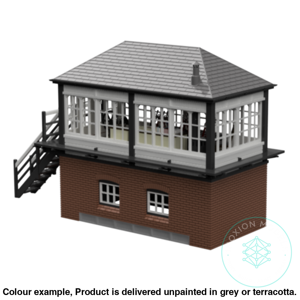 Fm809B – Lms Signal Box Oo/Ho Scale Oo Building