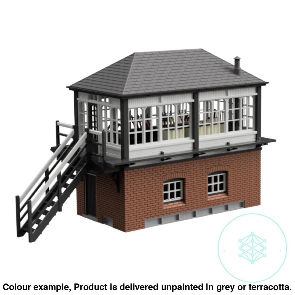 Fm809B – Lms Signal Box Oo/Ho Scale Oo Building