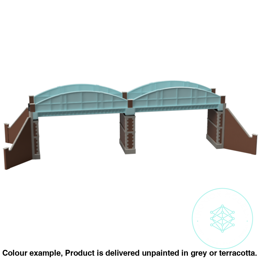Fm912 – Single Track Girder Bridge Oo Scale Building