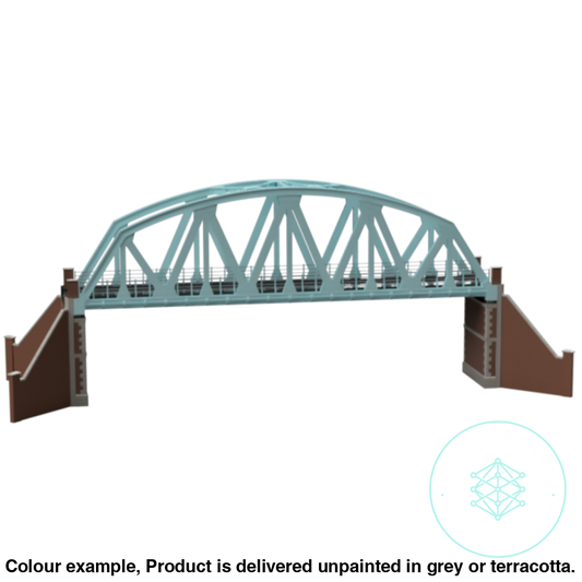 Fm913 – Single Track Truss Bridge Oo Scale Building