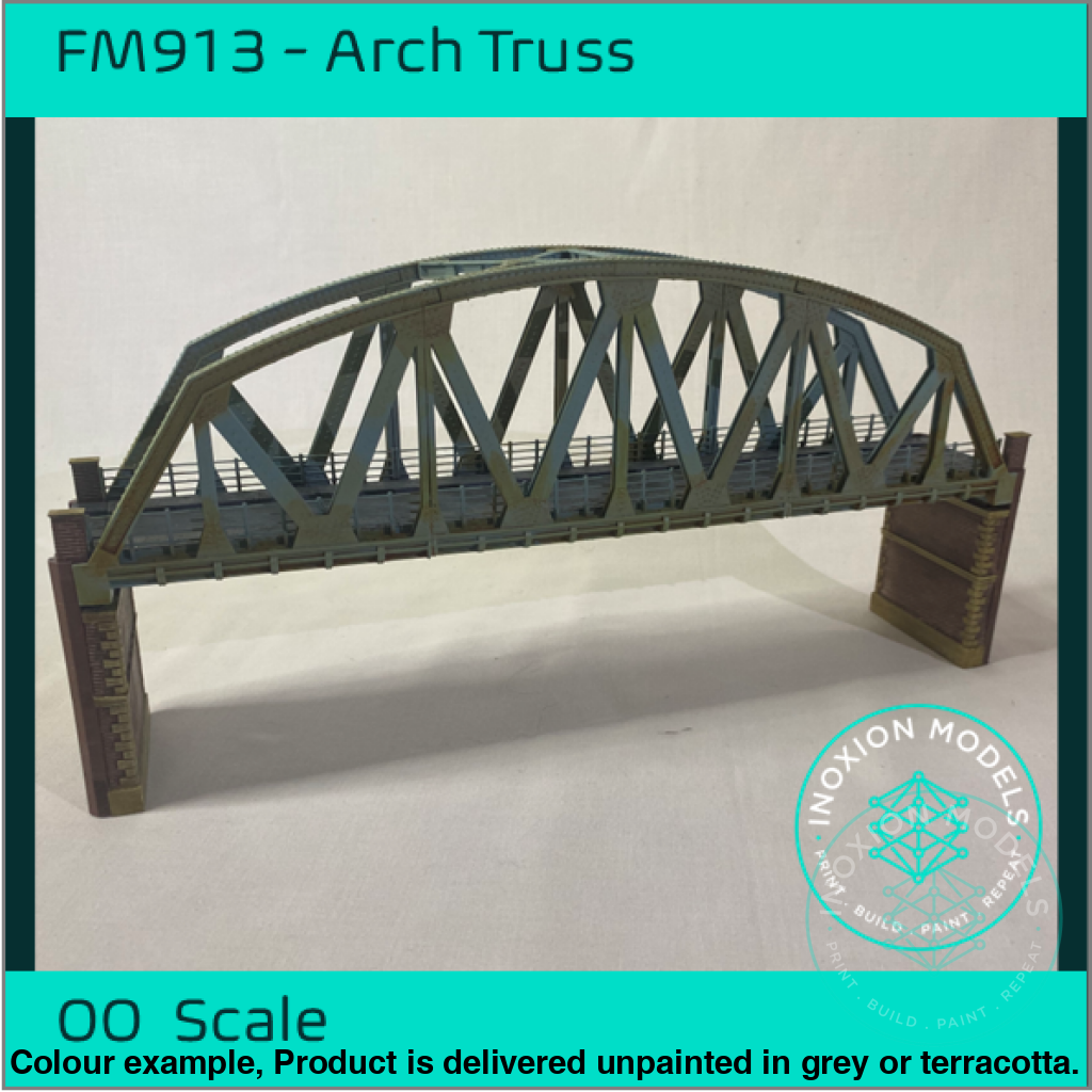 Fm913 – Single Track Truss Bridge Oo Scale Building