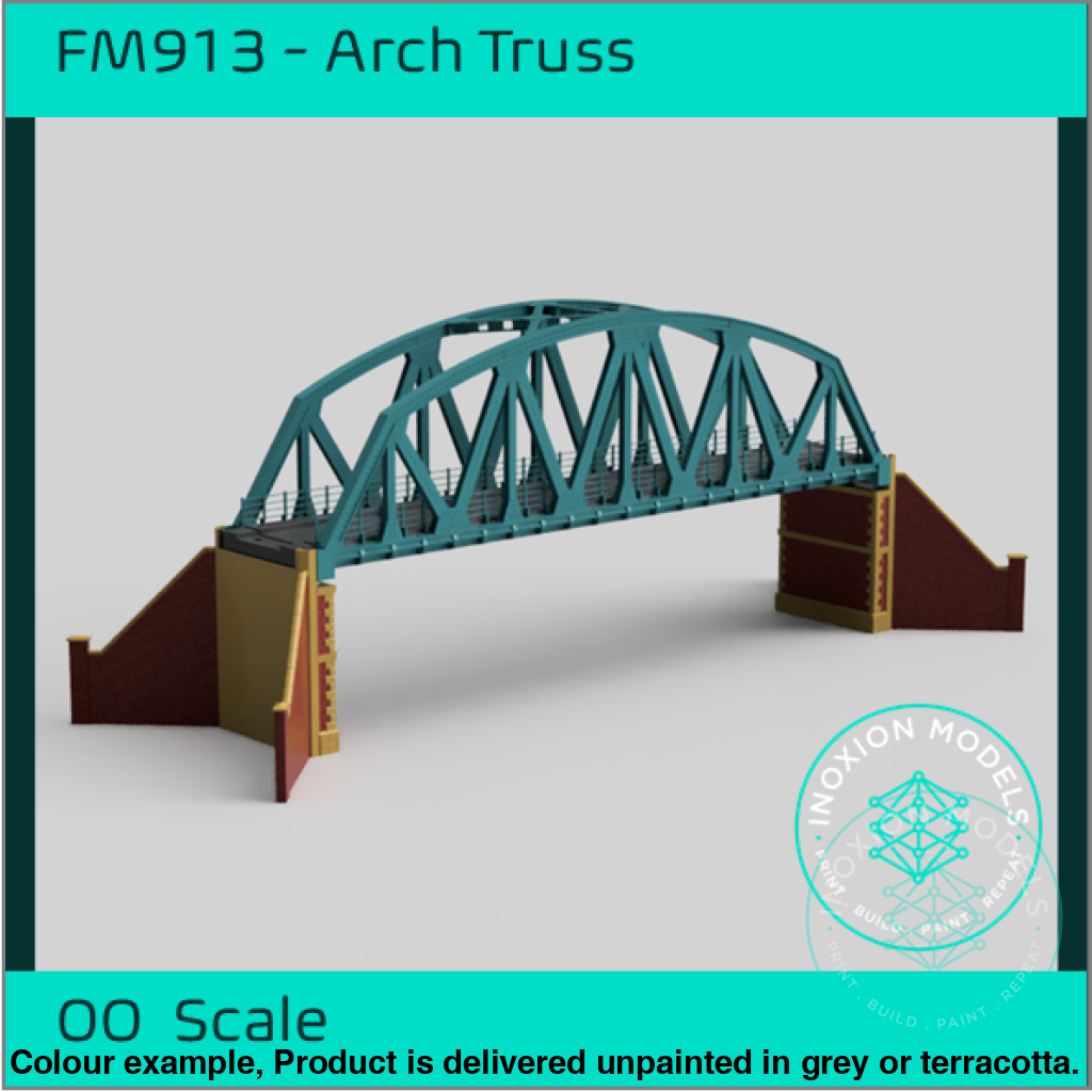 Fm913 – Single Track Truss Bridge Oo Scale Building