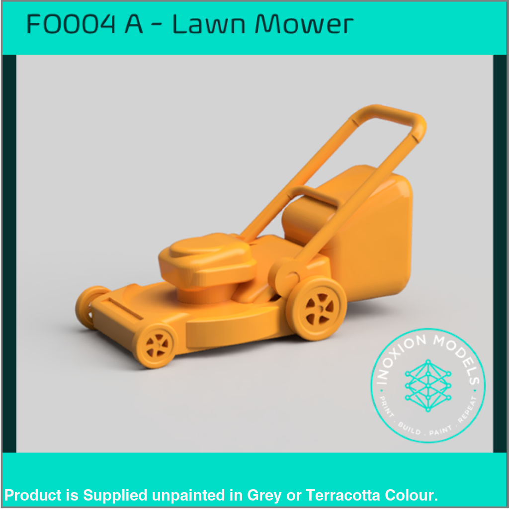 FO004 A – Lawnmower OO Scale OO Scale Accessory