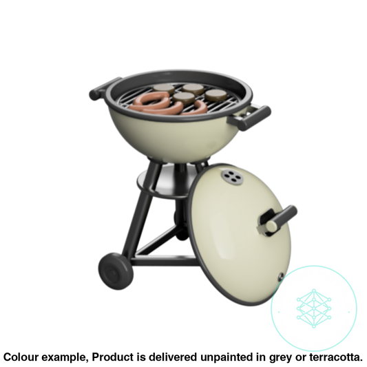 Fo005A – Charcoal Bbqs Oo/Ho Scale Oo Accessory