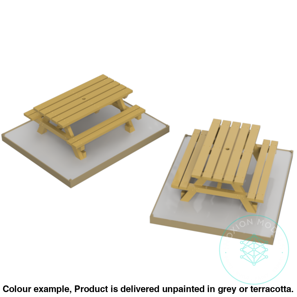 Fo104A – Picnic Benches Oo/Ho Scale Oo Accessory