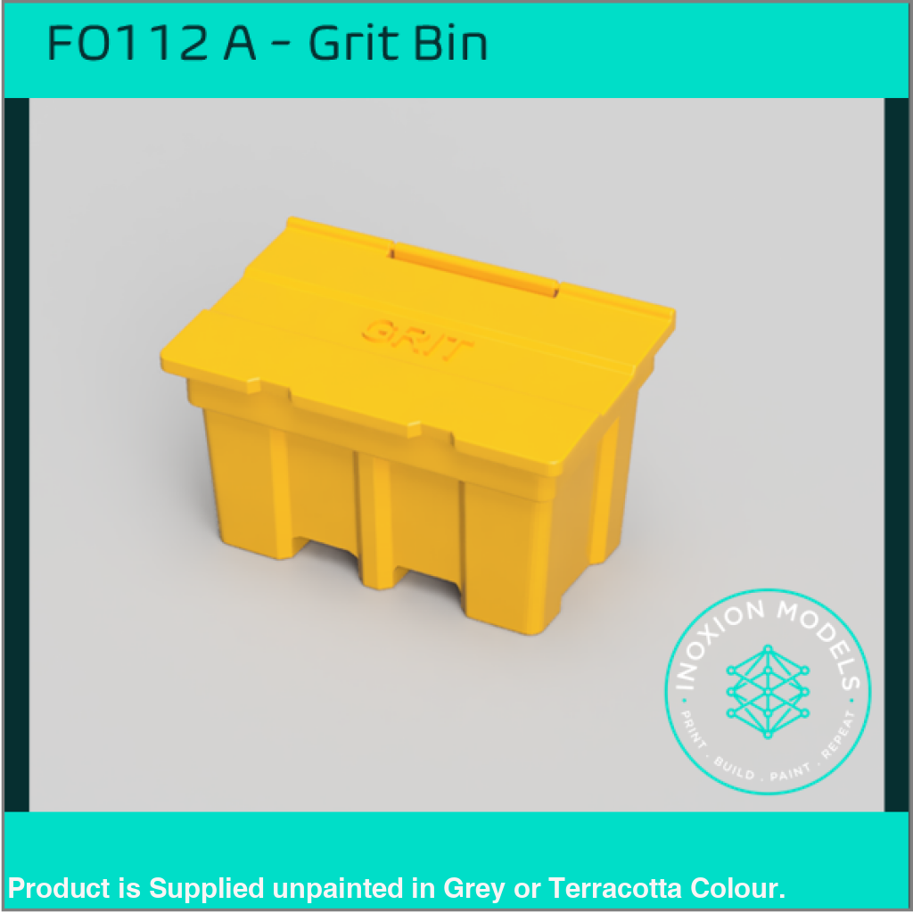 FO112 A – Road Grit Bins OO/HO Scale OO Scale Accessory