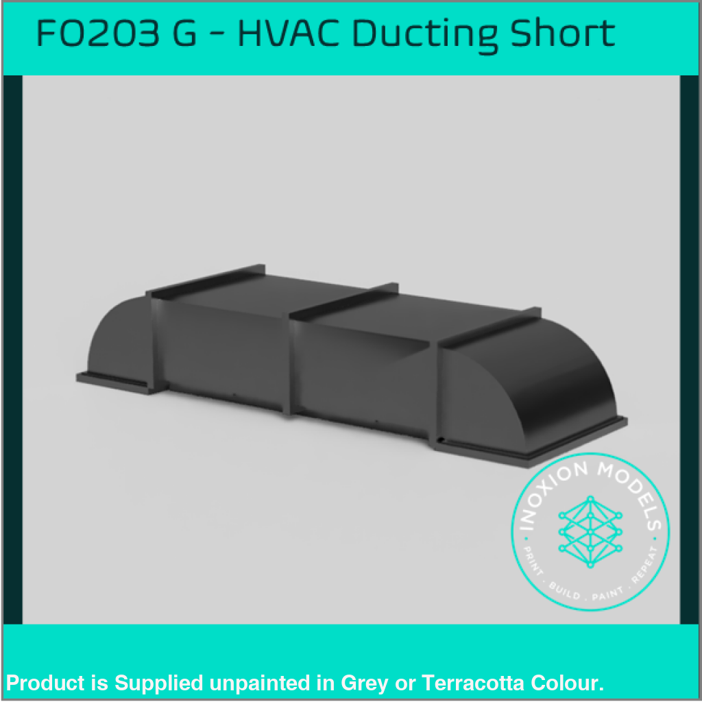 FO203 G – HVAC Ducting Short OO/HO Scale OO Scale Accessory