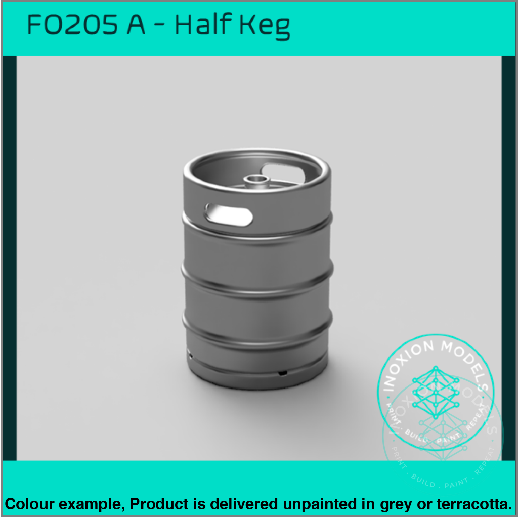 Fo205A – Half Keg Oo/Ho Scale Oo Accessory