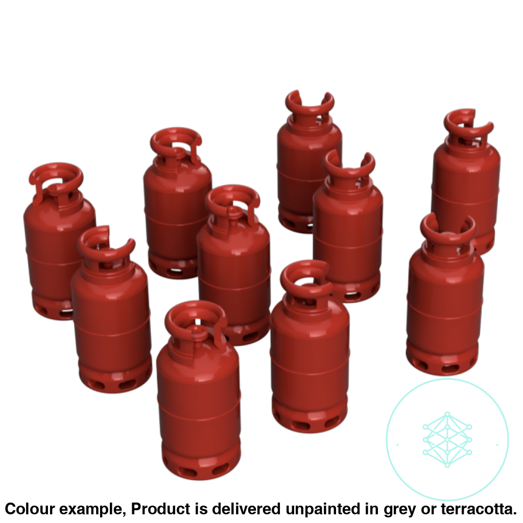 Fo205D – Gas Bottles Oo/Ho Scale Oo Accessory