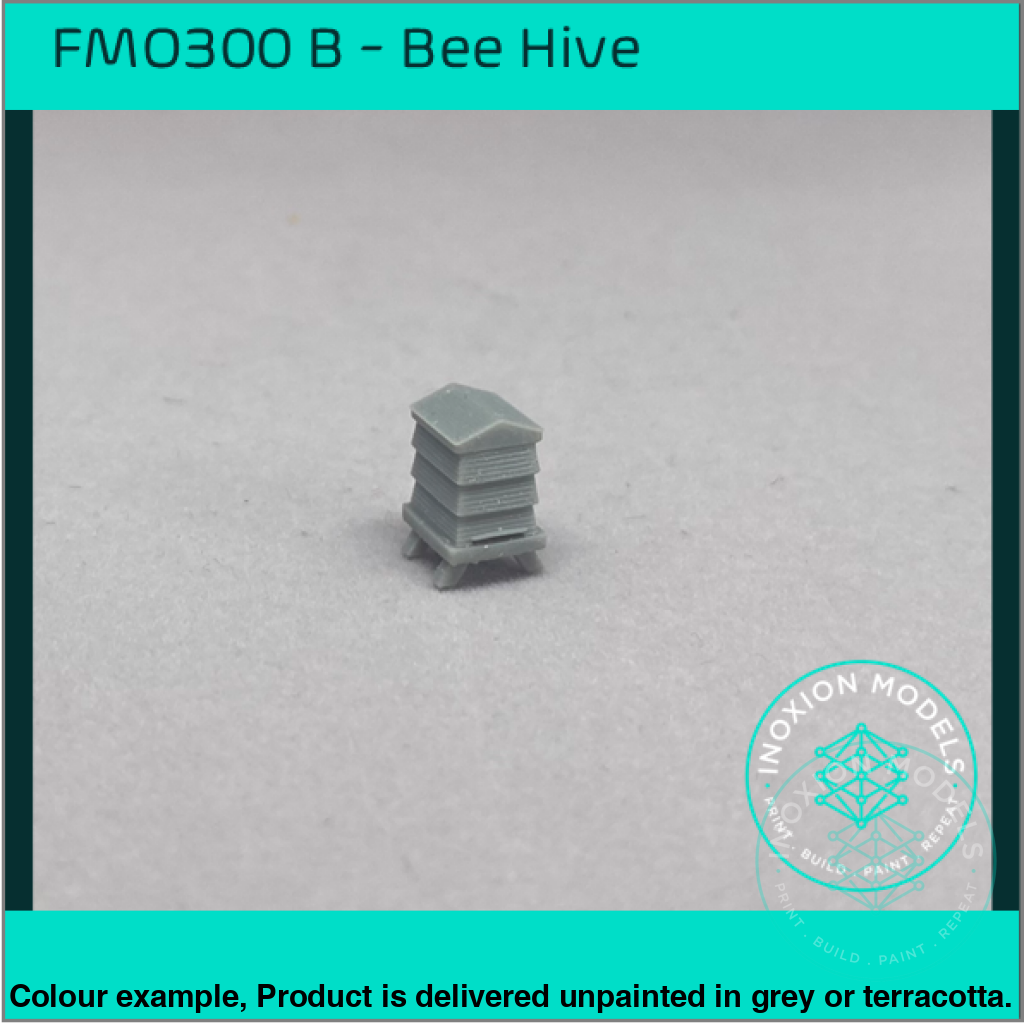 Fo300B – Louvered Beehives Oo/Ho Scale Oo Accessory