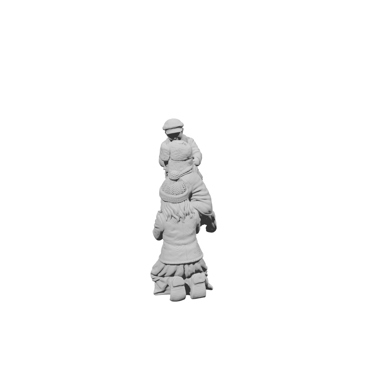 DG104 Winter Scene-Snowman builders