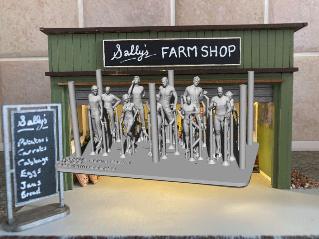 Fr005 Standing Figure Pack 5