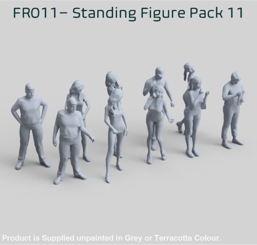 Fr011 Standing Figure Pack 11