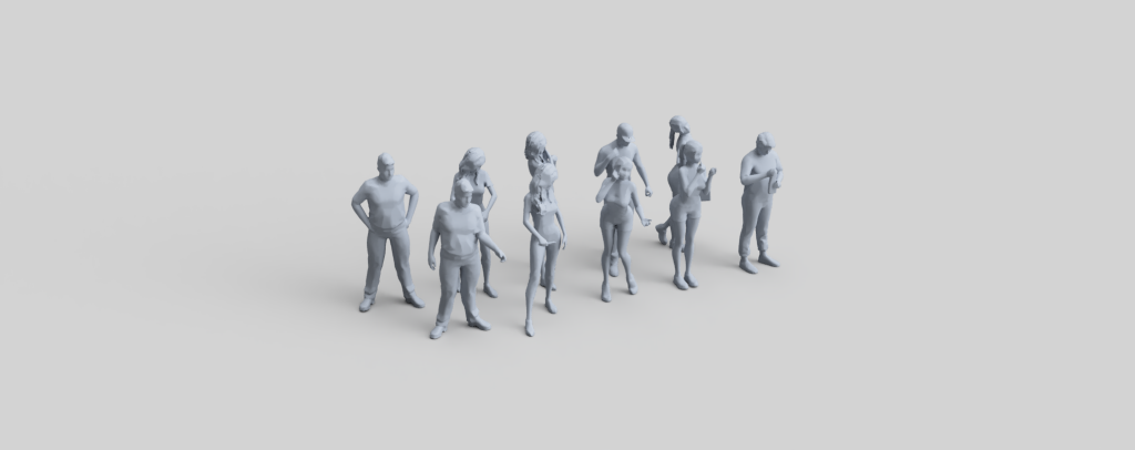 Fr011 Standing Figure Pack 11