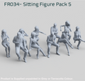 Fr034 Sitting Figure Pack 5